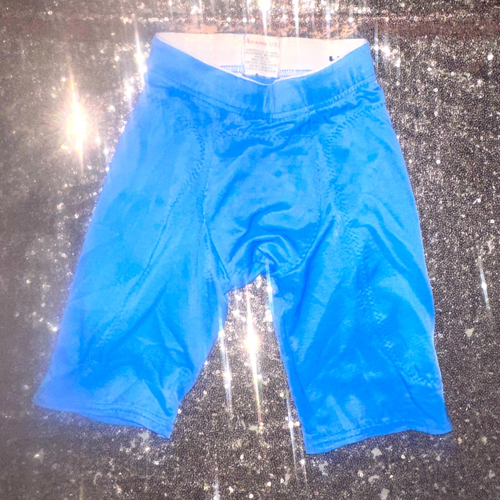 boy Vintage Adams Blue compression Shorts size 20-22